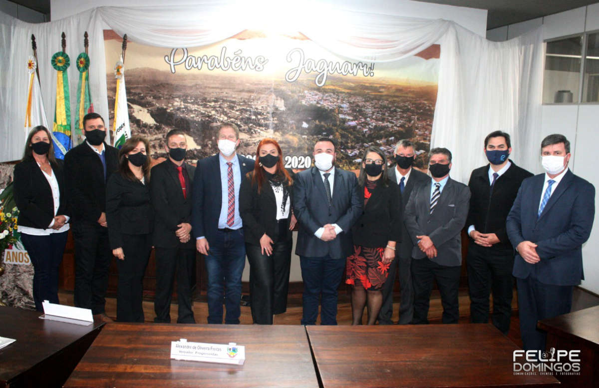 SESSÃO SOLENE EM HOMENAGEM AOS 101 ANOS DE JAGUARI