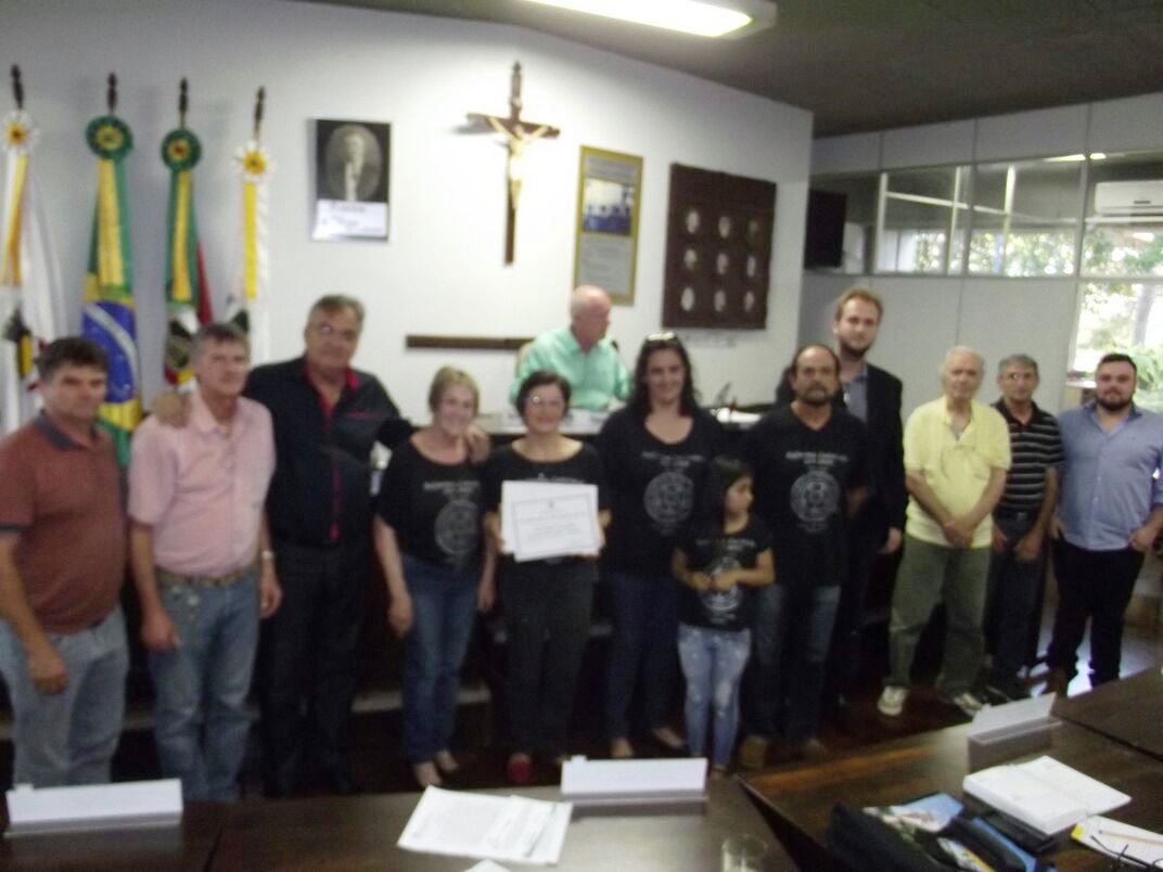 Câmara Municipal presta homenagem pelos 115 Anos de Fundação da Comunidade Evangélica Luterana São Paulo da cidade de Jaguari