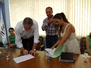 Município de Jaguari doa área ao Poder Judiciário