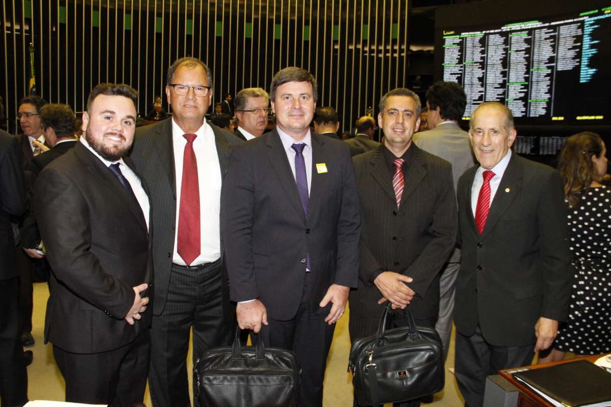 Presidente da Câmara Municipal Vereador Igor Tambara, cumpre agenda em Brasília